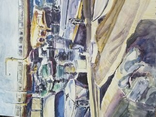 Armineh Bakhtanians; Naples1, 2021, Original Watercolor, 12 x 16 inches. Artwork description: 241 Inspired by Naples, in the beautiful city of Long Neach...
