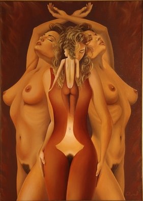 Alexei Kustov; Wind Rose, 2003, Original Painting Oil, 57 x 80 cm. 