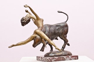Zakir Ahmedov; EVROPA , 2002, Original Sculpture Bronze, 37 x 35 cm. Artwork description: 241 EVROPA 2002year. bronze37x35x12 sm ...
