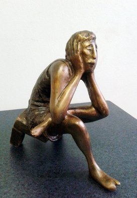 Zakir Ahmedov; Meditation, 2012, Original Sculpture Bronze, 16 x 30 cm. Artwork description: 241  Meditation. 2012 year , bronza h16x30x16cm 8500 Meditation. 2012 year , bronza h16x30x16cm 8500 ...