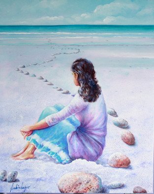 Sabir Haque; Dream Composition, 2016, Original Painting Acrylic, 24 x 30 inches. Artwork description: 241 Arrange the stones laid out the dream of life towards the horizon. ...