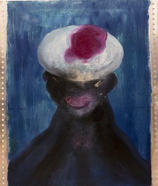Oleg Medvedev; Sailor, 2016, Original Painting Oil, 14 x 17 inches. Artwork description: 241 portrait...