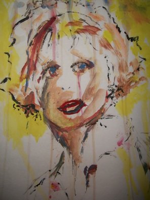 Itoffee Gayle; Goldie, 2012, Original Painting Acrylic, 16 x 24 inches. Artwork description: 241  women, art, beauty ...