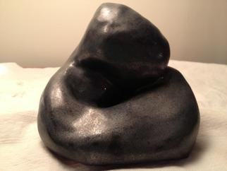 Robin Hutchinson; Single Embrace, 2013, Original Sculpture Ceramic, 4.5 x 4 inches. Artwork description: 241  Abstract form embracing.  ...
