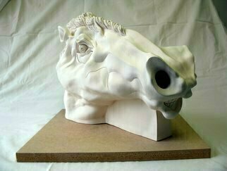 Austen Pinkerton, 'Horses Head', 2008, original Ceramics Other, 250 x 350  x 500 cm. 