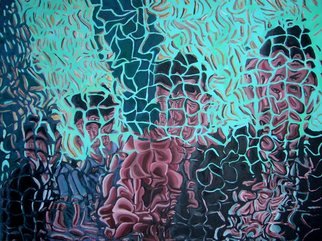 Paolo Avanzi; The Apparent Evolution, 2008, Original Painting Acrylic, 80 x 106 cm. Artwork description: 241 Acrylic on canvass. Archived and signed by artist...