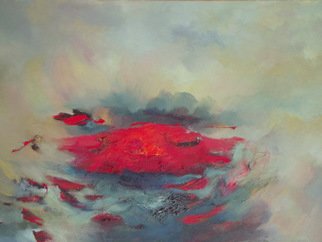 Sedighe Mahdavi; Nature, 2017, Original Painting Oil, 50 x 70 inches. 
