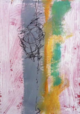 Balint Tisch; KERNEL VIII, 2016, Original Painting Acrylic, 26.7 x 19 inches. Artwork description: 241    contemporary, hungarian, abstract, expressionist, noise,    ...
