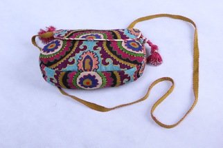 Javohir Toshpulatov; Handmade Hand Bag, 2020, Original Crafts, 11.9 x 7.7 inches. Artwork description: 241 This handmade hand bag is made in Uzbekistan. It is manufactured based on tradition textile from silk.   ...
