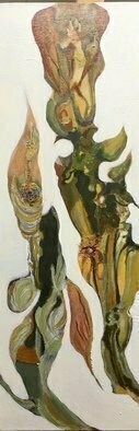 Becky Soria; Evolving Samsara, 2021, Original Painting Acrylic, 36 x 12 inches. Artwork description: 241 From the new collection that Opened April 2021   Consequential Journeys ...