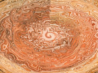 Bruno Paolo Benedetti; Brown Decorations, 2017, Original Photography Digital, 30 x 20 inches. Artwork description: 241 Brown circular shape with bended lines like decorations with many shades of brown in rough texture. Single copy printed on Kodak Endura metallic paper, signed and numbered on the back.Buy RM License on  