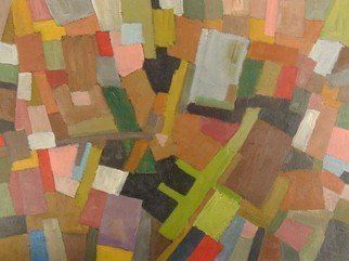 Ben Hotchkiss, 'Composition 2083', 2008, original Painting Oil, 2 x 2  x 1 inches. Artwork description: 5475 It is a painting that is a part of a 2 foot by 2 foot series of abstract oils that was painted about ten years ago. ...