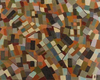 Ben Hotchkiss, 'Composition 2100', 2021, original Painting Oil, 2 x 2  x 1 inches. Artwork description: 3099 It is a painting that is a part of a 2 foot by 2 foot series of paintings that was painted about 10 years ago. ...