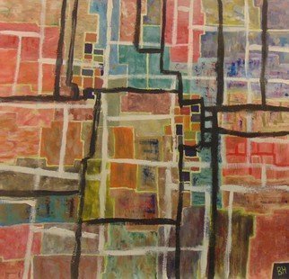 Ben Hotchkiss, 'Composition 2242', 2011, original Painting Oil, 2 x 2  x 1 inches. Artwork description: 4287 It is a painting that is part of a 2 foot by 2 foot series that I painted about ten years ago. ...