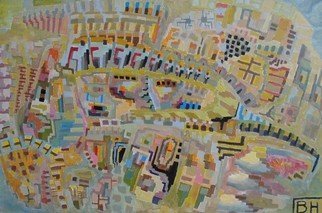 Ben Hotchkiss, 'Composition 3064', 2021, original Painting Oil, 12 x 10  x 1 inches. Artwork description: 1911 This is a painted that was painted on 1 8th inch masonite within the last year. ...