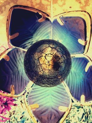 Bernadette  Rivera; Electric Bloom, 2016, Original Photography Mixed Media, 11 x 14 inches. Artwork description: 241                                                          Creative abstract photography and manipulation                                                          ...