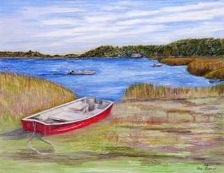Ron Berry, 'Lake Scene I', 2009, original Drawing Pencil, 20 x 16  x 1 inches. 