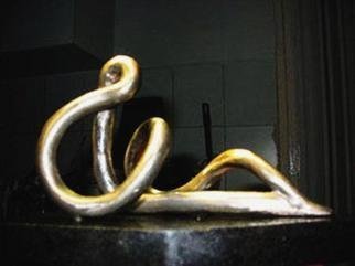 Gabor Bertalan; Meditation, 2006, Original Sculpture Bronze, 12 x 15 cm. Artwork description: 241 Bronze + marble...