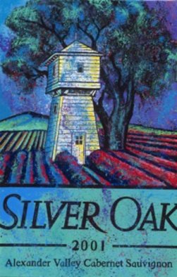 Bill Lopa, 'Silver Oak', 2016, original Printmaking Giclee, 30 x 40  x 1 inches. Artwork description: 2703  Silver Oak Wine Art ...