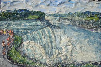 Brian Josselyn; Niagra Fall, 2007, Original Painting Acrylic, 36 x 24 inches. Artwork description: 241  niagra ...
