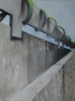 Helge W. Steinmann A.k.a. Bomber; Wallbreaker, 2009, Original Painting Other, 120 x 160 cm. Artwork description: 241  Graffiti Art, Urban Art, Aerosol Art, Spraycan on canvas                     ...
