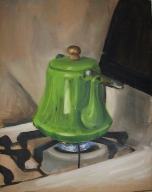 Bonie Bolen, 'Tea Pot', 2000, original Painting Oil, 16 x 21  inches. 