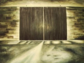 Bonie Bolen, 'The Light Behind The Door', 2002, original Painting Oil, 28 x 22  inches. 