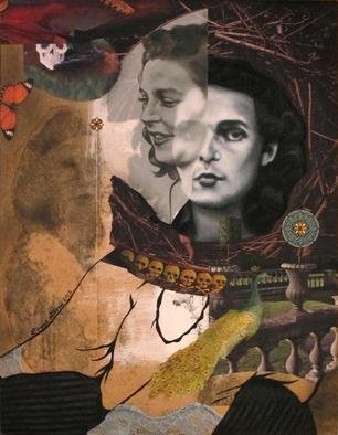Bonnie Gloris; Leonora Carrington, 2012, Original Mixed Media, 14 x 18 inches. 