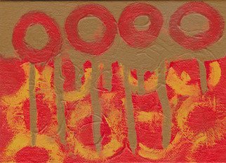 Betty Refour; Mere Bumps In The Road, 2010, Original Painting Acrylic, 7 x 5 inches. Artwork description: 241 contemporary abstract painting done using acrylics on a canvas panel ...