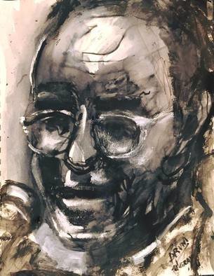 Bruni  Sablan; Joao Gilberto By Bruni, 2018, Original Drawing Pen, 9 x 12 inches. Artwork description: 241 THE INCREDIBLE JOAO GILBERTO by BRUNI9 X12  FELT TIPS ETCAVAILABLE: 408- 298- 4700...
