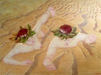 Elena Belkova; Adam And Eve, 2016, Original Painting Oil, 48 x 36 inches. Artwork description: 241 This artwork reflects the biblicaltheme. ...
