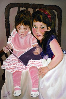 Craig Cantrell; The Girls, 2011, Original Painting Oil, 26 x 20 inches. Artwork description: 241   Oil on CanvasGirls, kids, People, children, art, painting, Portrait ...