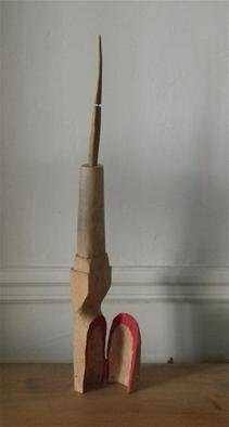 Cecile Tissot; Petit Oratoire Vide Portatif, 2013, Original Sculpture Wood, 5 x 7 cm. Artwork description: 241  Small, portable empty oratory. Petit oratoire vide portatif     ...