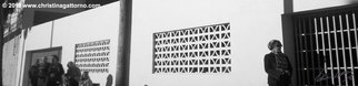 Christina Gattorno; Benches Series 4, 2006, Original Photography Black and White, 42 x 10.5 inches. Artwork description: 241  Conceptual Photographic ArtDigital print on archival paper. Mounted on Aluminum & Plexiglas        ...