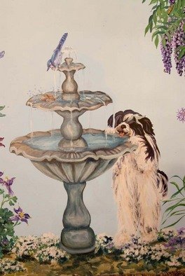 Christine Lytwynczuk; Havanese Mural Detail 3, 2006, Original Painting Other, 5 x 4 feet. Artwork description: 241 Mural commissions of any subject matter welcome, also pet portraits.  Priced according to detail, please inquire with artist. ...