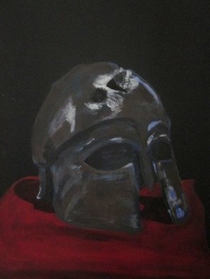 Chris Cooper; Last Of The 300 Spartans, 2014, Original Painting Acrylic, 24 x 18 inches. Artwork description: 241  This canvas painting is of a museum piece.             ...