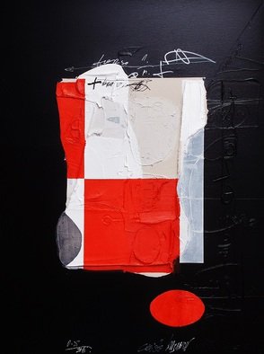 Christo Kasabov; ENTRAPPED, 2015, Original Mixed Media, 48 x 36 inches. Artwork description: 241         acrylic,  and oil stick on canvas             ...
