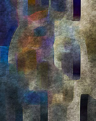 Cheryl Hrudka; 9602 Stone Face, 2020, Original Digital Art, 24 x 30 inches. Artwork description: 241 My work incorporates a lot of color and texture.  ...
