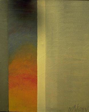 Cornelia Macfadyen; The Inferno, 1974, Original Painting Oil, 25 x 30 inches. 