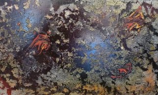 Edward Bolwell; Devil Fish, 2017, Original Painting Other, 61 x 36 cm. Artwork description: 241 Acrylic Paint on MDF Board...