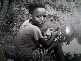 Carolyn Saunders; Nephew, 2009, Original Photography Black and White,   inches. 