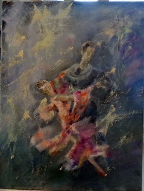 Marina Stewart; Tango, 2018, Original Painting Oil, 46 x 61 cm. Artwork description: 241 oil paint on canvas...