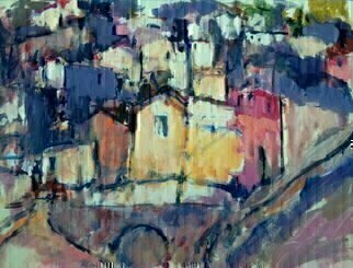 Daniel Clarke, 'Manarola', 2017, original Painting Acrylic, 24 x 18  x 0.2 inches. Artwork description: 4683 Manarola Italy is reputed to be the most colorful city in the world.  Set on a rugged cliff this is a most inspirational city to paint.  Acrylic on board.  Artist will sign the work when sold...
