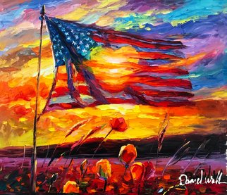 Daniel Wall; American Dream, 2020, Original Painting Oil, 18 x 16 inches. Artwork description: 241 American Dream ...