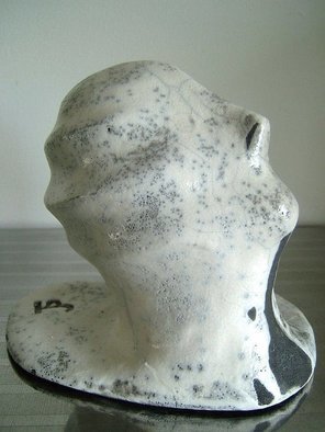 Daniel Janssens; Head, 2009, Original Ceramics Handbuilt, 10 x 10 cm. 