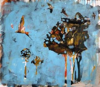 Dariya Afanaseva; Swallows Flying Low Befor..., 2011, Original Painting Acrylic, 70 x 60 cm. Artwork description: 241  canvas/ acrylic 60cm x 70cm 2011 ...