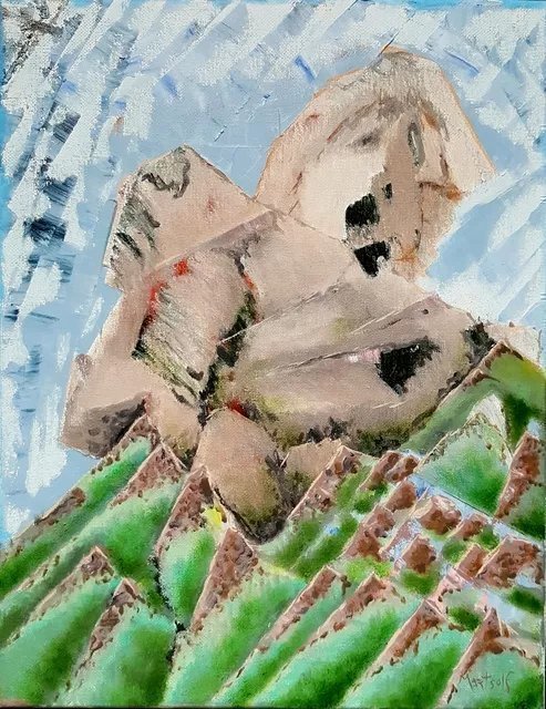 Dave Martsolf, 'Young Man Of The Mountain', 2019, original Painting Oil, 11 x 14  x 1 inches. Artwork description: 3495 If purchased this work will be shipped framed, wired and ready to hang. ...