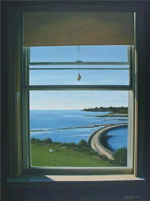 David Larkins, 'Road To Spruce Head Island', 2003, original Printmaking Giclee, 18 x 24  inches. Artwork description: 2703  