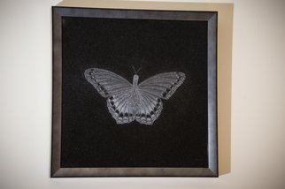 Dejan Zivkovic; The Source, 2015, Original Other, 12 x 12 inches. Artwork description: 241     The SourceThe Source - Hand etched on polished marble with a diamond needle, and then filled with silver, framed.     ...