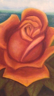 Denise Seyhun; Yellow Rose, 2018, Original Painting Oil, 9 x 12 inches. Artwork description: 241 Rose, yellow rose, floral, flower, bloom, nature...